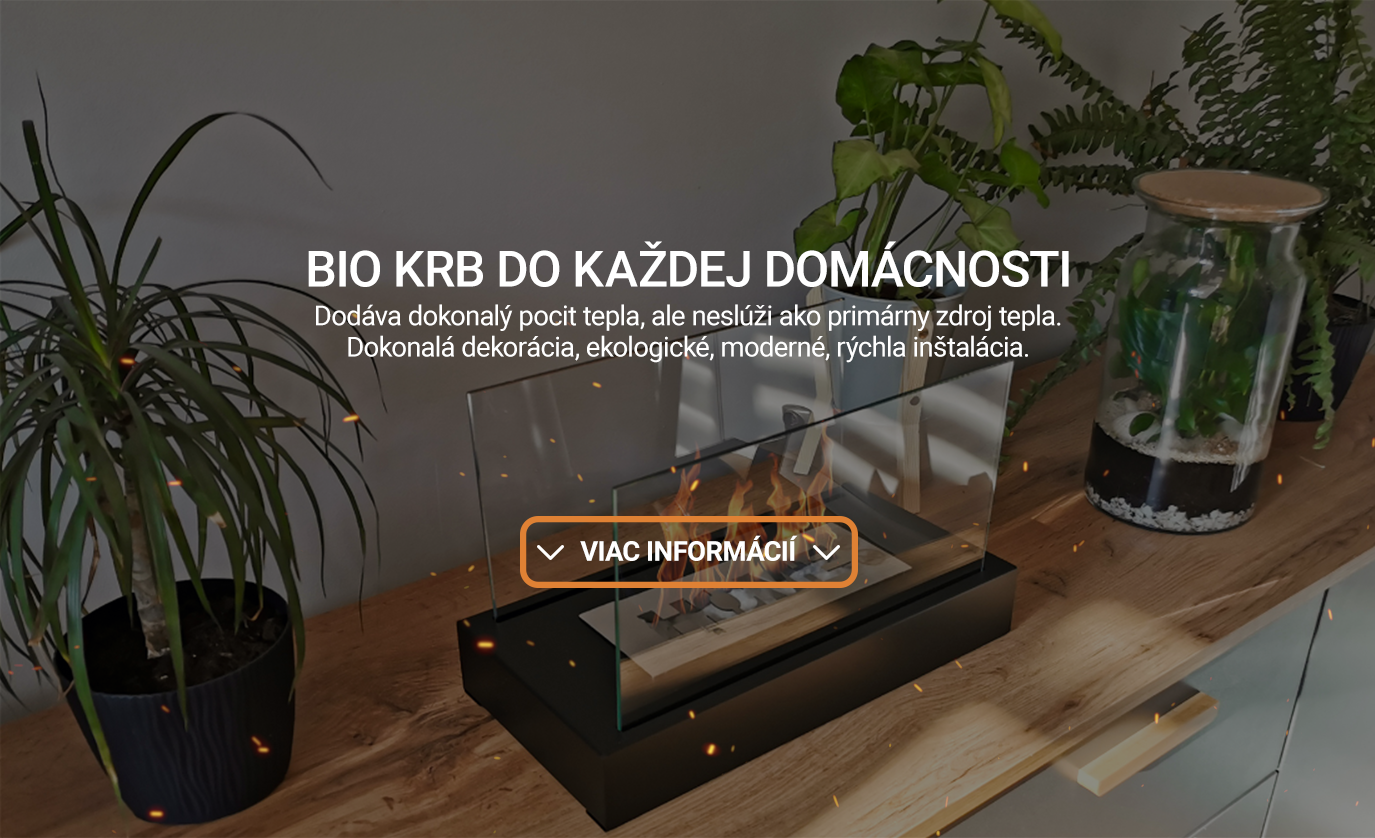 Voľne stojaci BIOKRB HOME biely