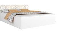 Manželská posteľ PANAMA 90x200 s potlačou VZOR 01