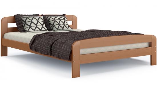 Moderná posteľ DALLAS 140x200 drevená JELŠA