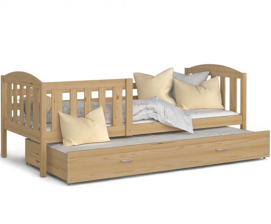 Detská posteľ KUBU P2 190x80 cm BOROVICA
