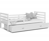 Detská posteľ JACEK P2 80x190 cm BIELA-BIELA