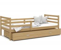 Detská jednolôžková posteľ JACEK P 200x90 cm BOROVICA