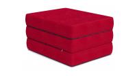 Rozkladací penový matrac červený 14cm