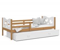 Detská posteľ MAX P2 90x200 cm JELŠA-BIELA