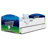 Detská posteľ IGOR Fotball 80x160 cm BIELA