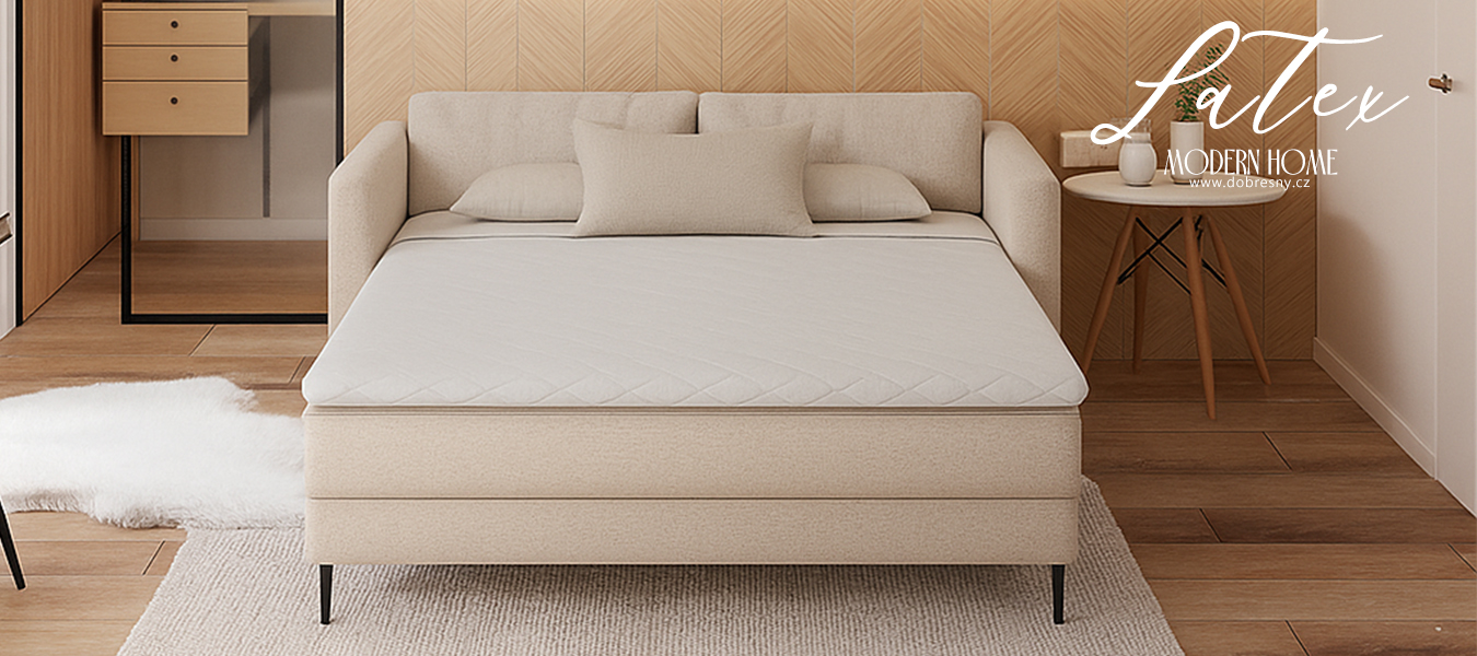 Vysoký vrchný matrac z latexu 4 cm 160x200cm