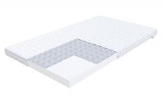Detská penový matrac BABY CARE s prírodnou pohánkou 70x120cm