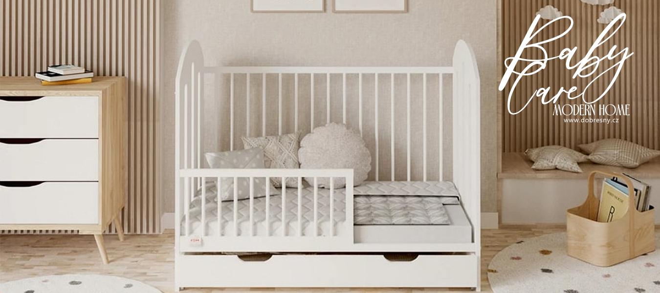 Detská penový matrac BABY CARE s prírodnou pohánkou 70x160cm