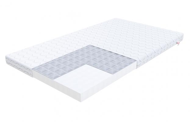 Detská penový matrac BABY CARE s prírodnou pohánkou 80x190cm