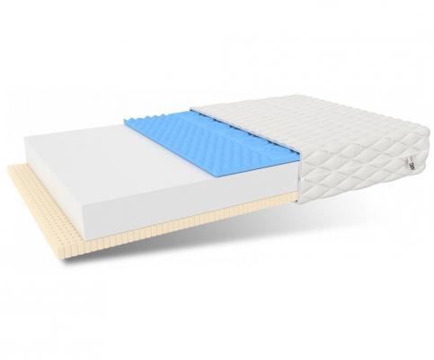Penový matrac NEAPOL JERSEY 120x200cm s latexom 13cm
