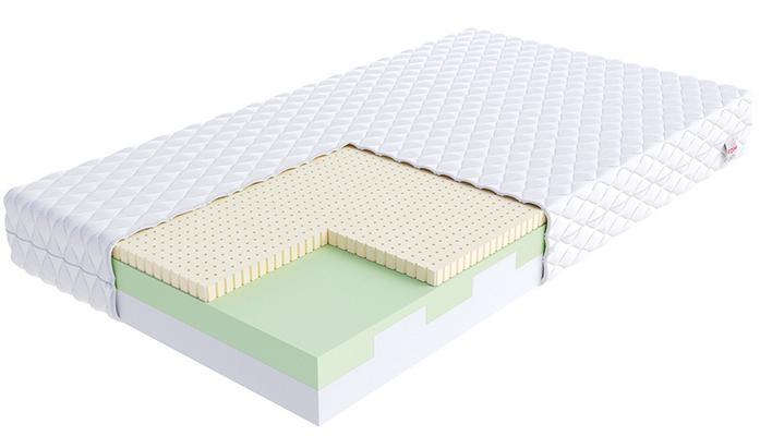 Penový matrac BITONTO JERSEY 160x200cm s latexom 15cm