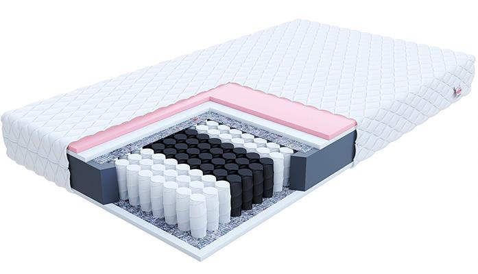 Taštičkový matrac VERO JERSEY 80x200 cm s visco penou 19cm