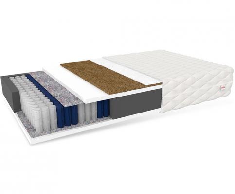 Taštičkový matrac FERRARA JERSEY 80x200cm s kokosom 24cm