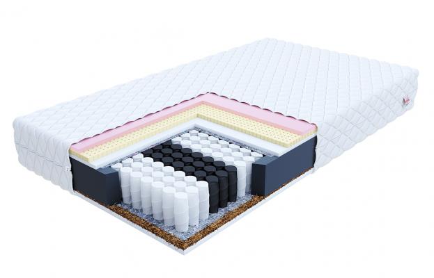 Taštičkový matrac GENUA JERSEY 90x200cm s kokosom 21cm