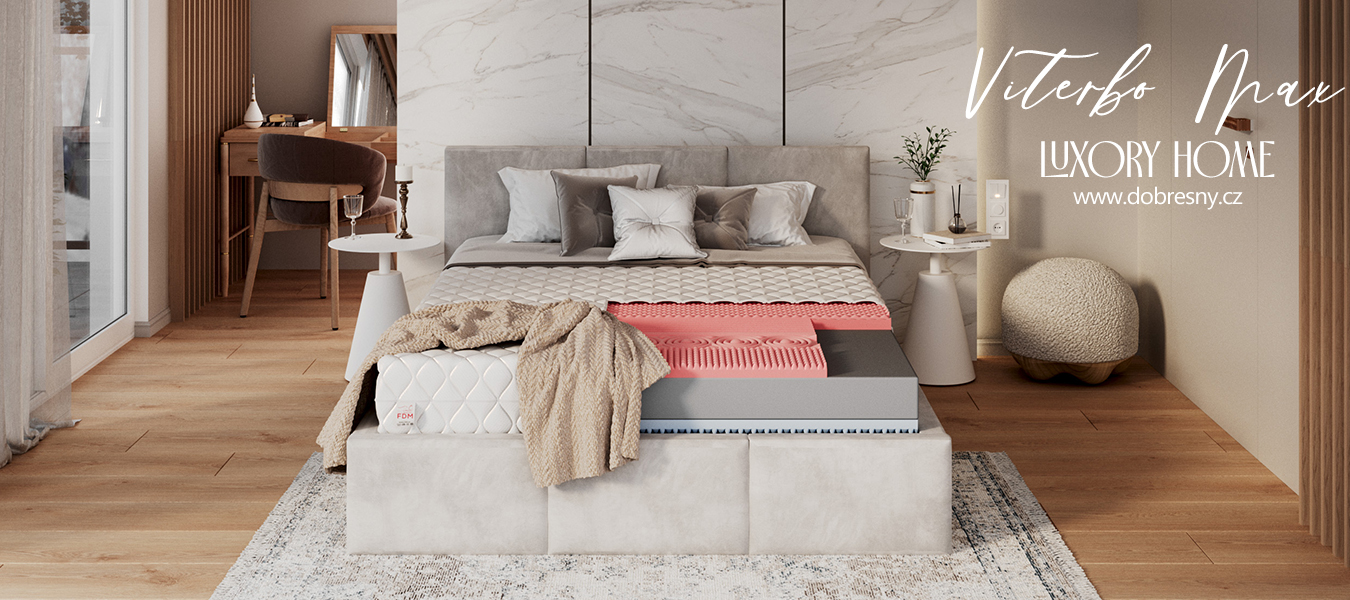 Penový matrac VITERBO MAX JERSEY 160x200 cm 18cm
