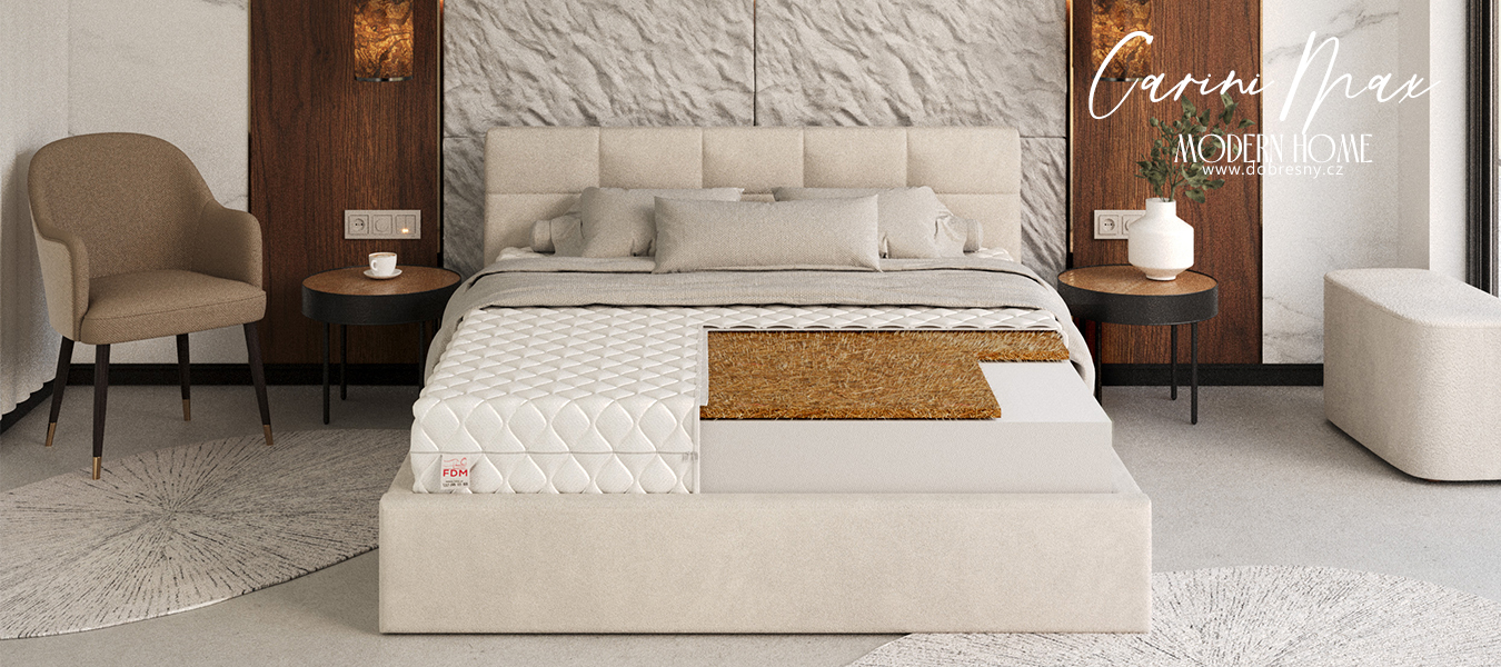 Detský penový matrac CARINI MAX 70x140 cm 15cm s kokosom