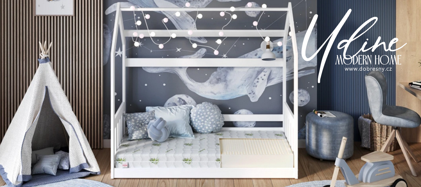 Detská latexový matrac UDINE 4KIDS 60x120 cm 8 cm ALOE VERA