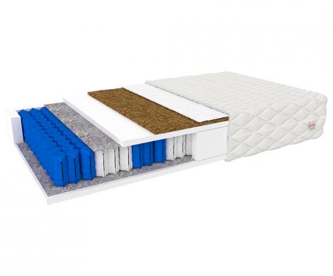 Taštičkový matrac DIONE JERSEY 100x200 cm s kokosom 17cm