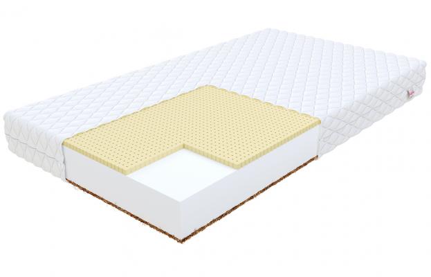 Penový matrac PIKOLO MAX JERSEY 200x200cm s kokosom 17cm