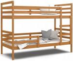 Dětská patrová postel JACEK bez šuplíku 190x80 cm OLŠE