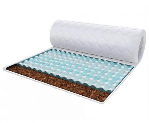 Topper z profilovanej peny Ravine Blue s kokosom 80x200cm 5cm