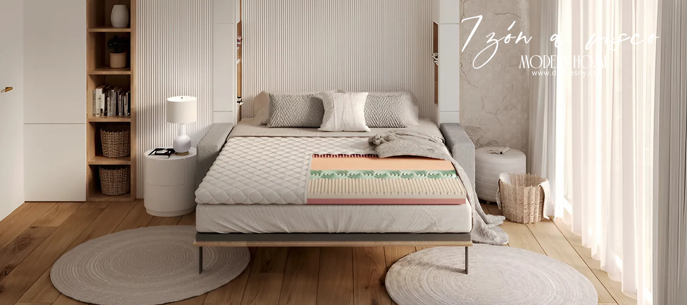 Pamäťový vrchný matrac z HR peny 80x200cm 6cm