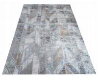 Plyšový koberec MONACO 1 béžovo šedý 60x120 cm