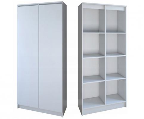 Regál RS-80 HEMN biela