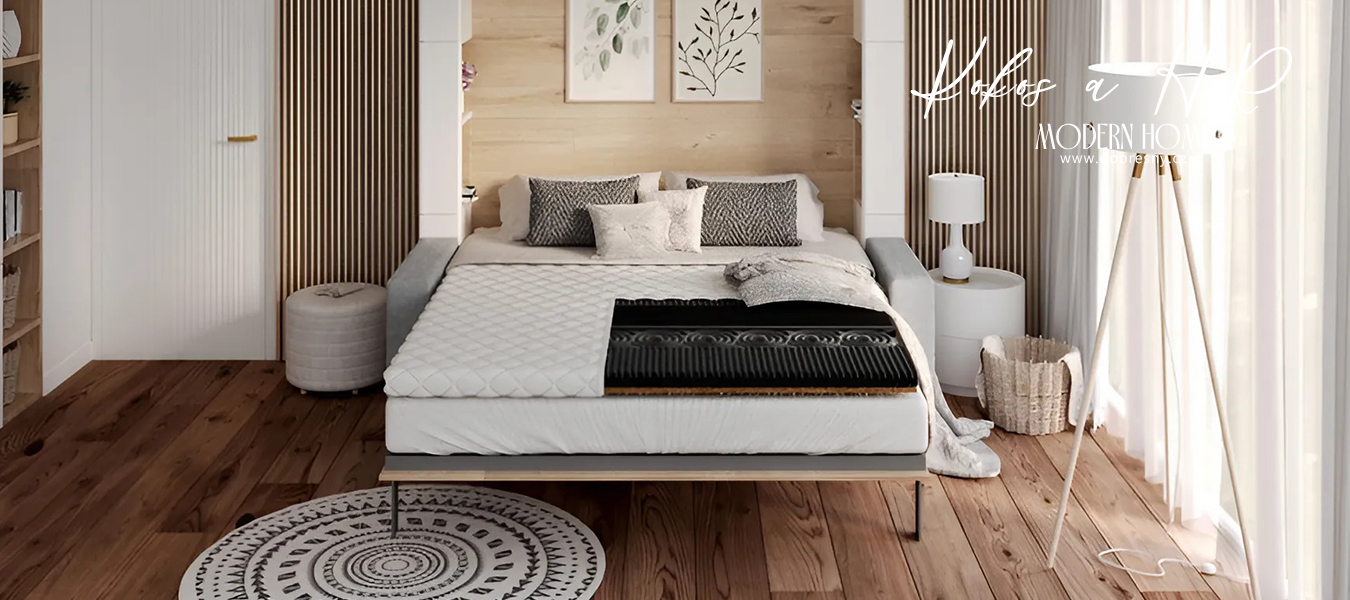 Prístelka z profilovanej 7-zónovej peny HR H30 + kokos 160x200 cm BLACK 6 cm