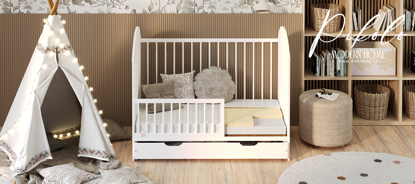 Penový matrac PIKOLO 4KIDS s kokosom a latexom 60x120 cm