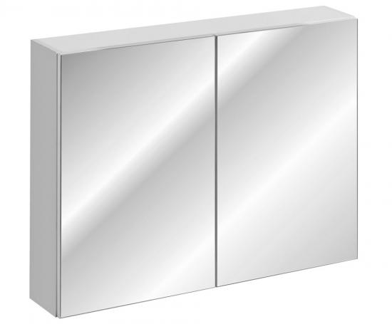 Kúpeľňová zrkadlová skrinka LEONARDO WHITE 90 cm