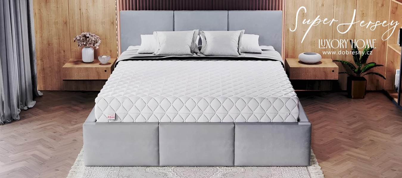 Taštičkový matrac SUPER JERSEY 80x200 cm 23 cm