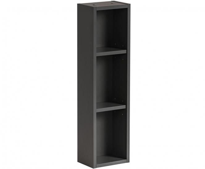 Kúpeľňový regál horný MONAKO GREY 20cm