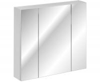 Kúpeľňová zrkadlová skrinka HAVANA WHITE 80 cm