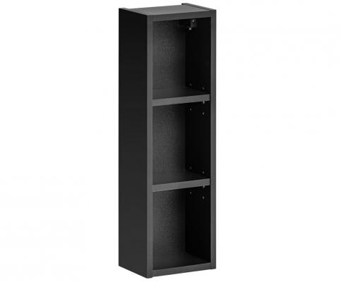 Kúpeľňový regál horný SANTA FE BLACK 20cm