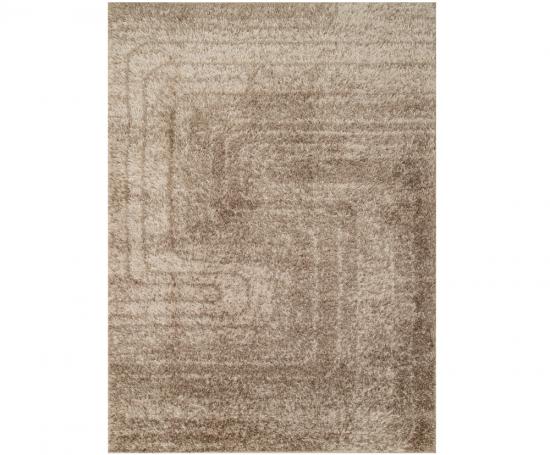 Odolný koberec SHAGGY PARADISE tmavo béžový 80x150cm