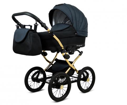 Kočík 4v1 Margaret GOLD Black Grey