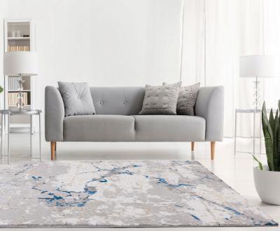 Koberec NICOLA Blue Gray 80 x 150 cm