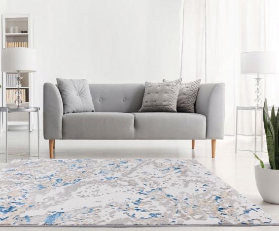Koberec BROLO Blue Gray 80 x 150 cm