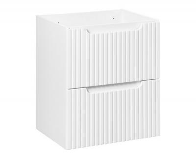 Kúpeľňová skrinka pod umývadlo NOVA WHITE 2S 50 cm