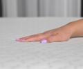 Plachta JERSEY s gumou 90x200 cm BIELA