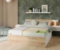 Penový matrac BITONTO JERSEY 140x200cm s latexom 15cm