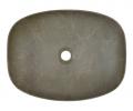Keramické umývadlo ANNA, khaki kameň, 50 cm