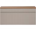 Set kúpeľňová skrinka pod umývadlo ICONIC CASHMERE 100cm s doskou
