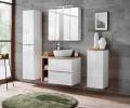 Kúpeľňový regál pod pracovnú dosku CAPRI WHITE 20cm
