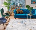 Koberec ARCHI Blue Gray 200x300 cm