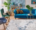 Koberec NICOLA Blue Gray 160x230 cm